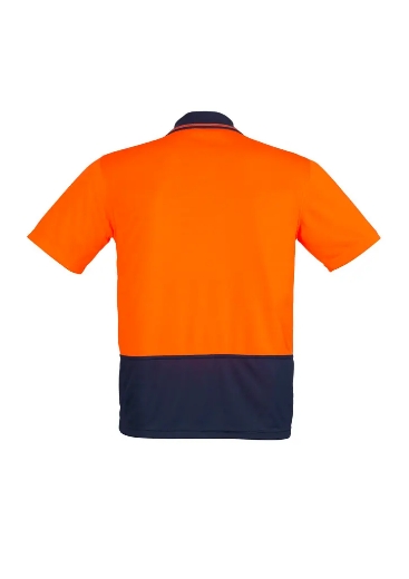 Picture of Syzmik, Unisex Hi Vis Basic Spliced S/S Polo